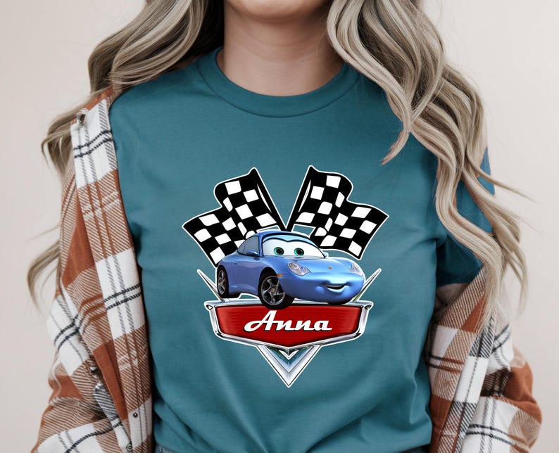 Cars Shirt, Lightening McQueen Matching Shirts, Tow Mater T-Shirt, Sally Doc Hudson Shirt, Disney Family Trip Shirts, image 5