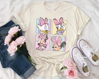 Retro Minnie Daisy T-Shirt, Disney Girl Trip Shirt, Disney Besties Kids Shirt, Disney Vacation Shirt, Disneyland Shirt, Disney World Shirt