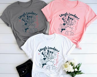 Disney Minnie Daisy Women Shirt, Disney Girls Shirt, Disney Besties Shirt, Disneyworld Shirt, Disney Women Shirt, Disneyland Girl Trip Shirt