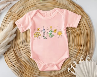 Rapunzel Tangled Shirt, Disney Rapunzel Baby Bodysuit, Magic Kingdom Festival Kids Shirt, Rapunzel Pascal Shirt, Disney Rapunzel Tower Shirt