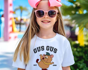Disney Gus Gus Est. 1950 Toddler T-Shirt, Gus Gus Baby Bodysuit, Funny Gus Gus Kids Shirt, Gus Gus T-Shirt, Disney Gus Gus Youth T-Shirt