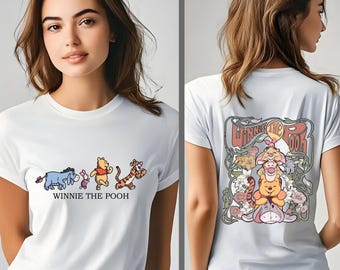 Retro Winnie The Pooh Shirt, Pooh And Friends T-Shirt, Disney Pooh Kids Shirt, Pooh T-Shirt, Pooh Bear Toddler Shirt, Pooh Kids Shirt