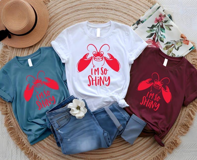 Disney Moana Shiny Kids Shirt, Moana Shiny Funny T-Shirt, Disney Moana Baby Bodysuit, Disney Women Shirt, Moana Family Matching T-Shirts image 5
