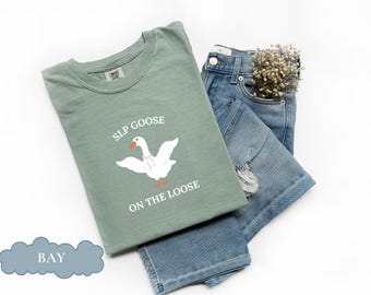 Speech Language Pathologist Comfort Colors Shirt, SLP Therapy Tshirt, Speech Therapist, SLP Grad Gift, Silly Goose, Graduation Gift