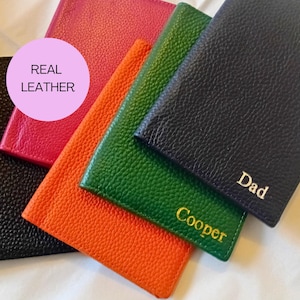 Etiqueta de equipaje de cuero personalizada y porta pasaporte, funda de pasaporte personalizada, etiqueta de equipaje, porta pasaporte de cuero, estuche para pasaporte, juego de viaje