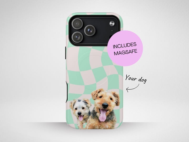 Checkered Tough Phone Case