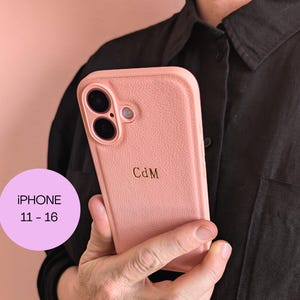 Gepersonaliseerde initialen telefoonhoesje, telefoonbeschermer, iPhone 16-hoesje, aangepaste naam telefoonhoesje, iPhone 14-hoesje, iPhone 15-hoesje, iPhone Pro Max
