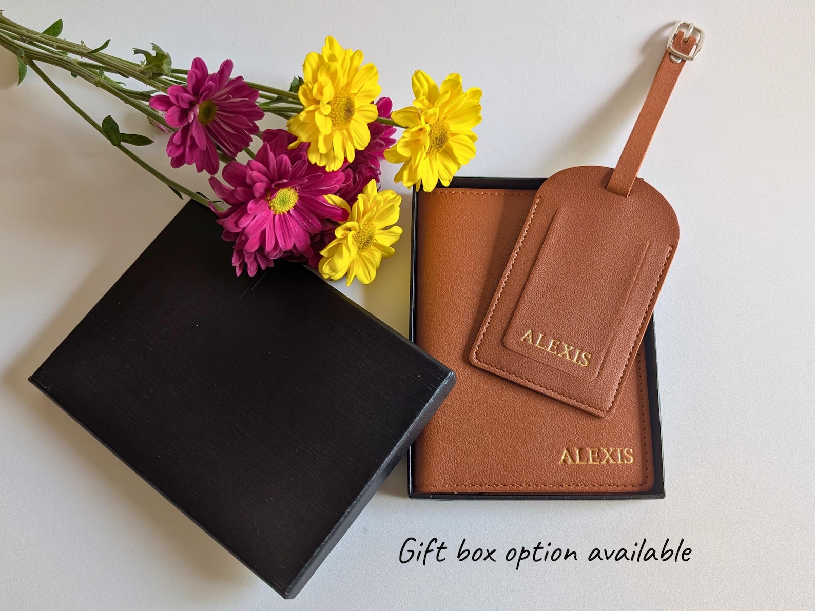 Travel Set Vegan Leather
