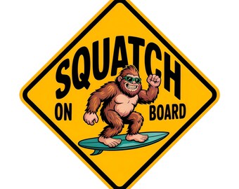 Santa Cruz California Squatch on Board