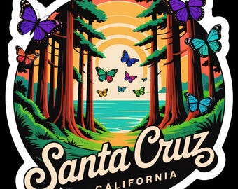 Santa Cruz California Butterfly Forest