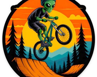 Alien Mountain Biking 2