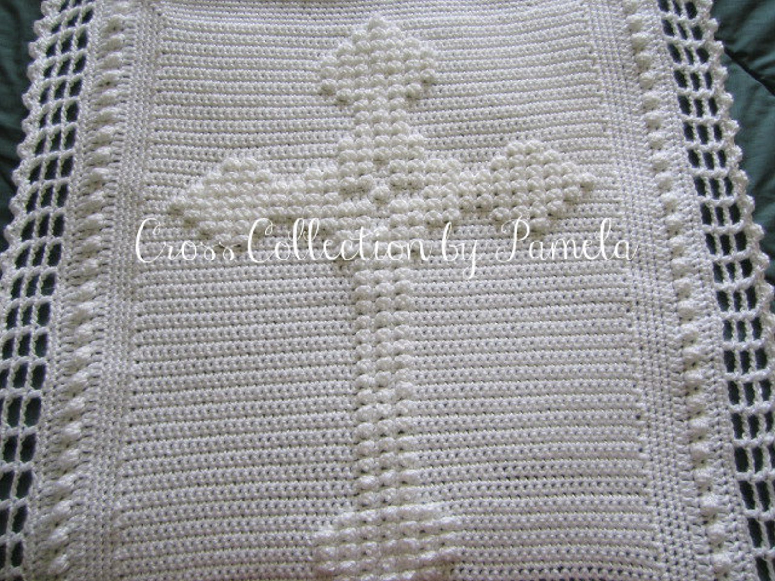 Crochet Celtic Cross Blanket Pattern PDF Pattern 32 Etsy