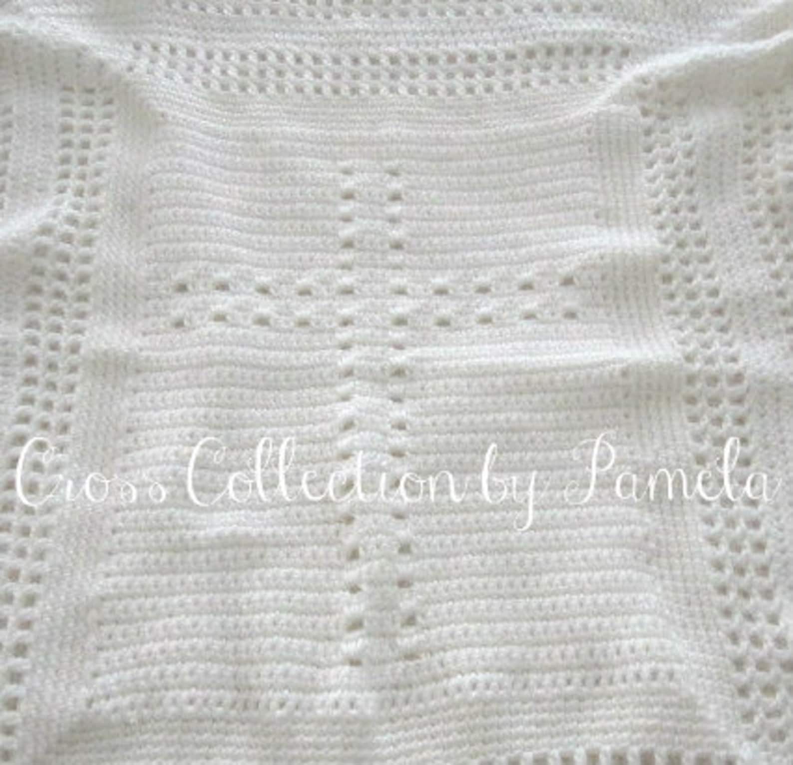 CROCHET CROSS V Pattern Pdf Crochet Pattern Size 26 X 32 Crochet Baby