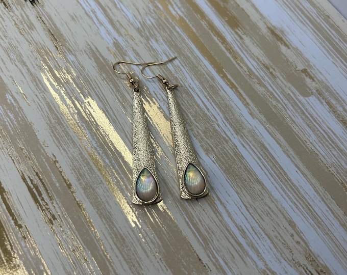 Gold Seashell Earrings