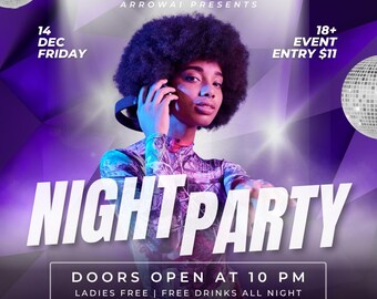 Night Party Flyer