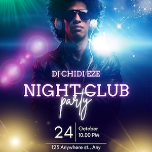 Nightclub Invitation Flyer