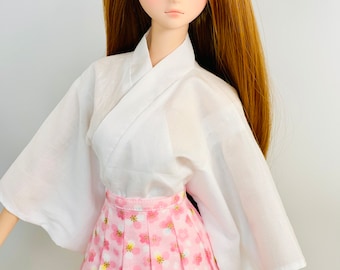 MIXED Japanese Pleated Skirt Smart Doll BJD 1/3