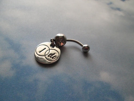 Bride belly button ring discount