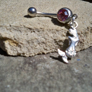 body jewelry mermaid belly button rings piercing