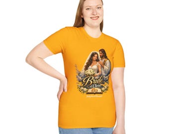 Bride of Christ T-Shirt | Jesus and Bride Illustration, Christian Wedding Theme