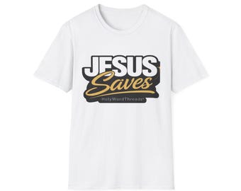 Jesus Saves Unisex Softstyle T-Shirt