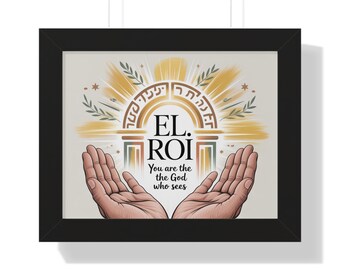 El Roi You Are the God Who Sees poster