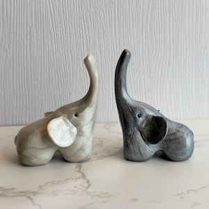 Handmade Polymer Clay Elephant Ring Holder (MADE IN CANADA)