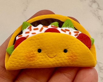Handmade Polymer Clay Magnet – Clay Fridge Magnet, Cute Gift Ideas ...
