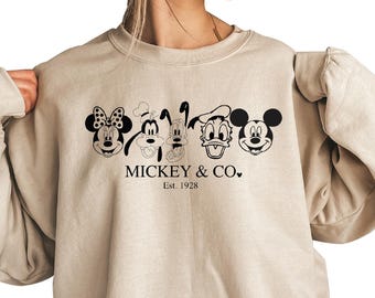 Mickey & Co. Est 1928 Unisex Sweatshirt