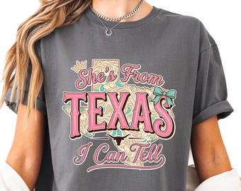Sie ist aus Texas, ich kann sagen Shirt - Texas Country Musik Fan Tee
