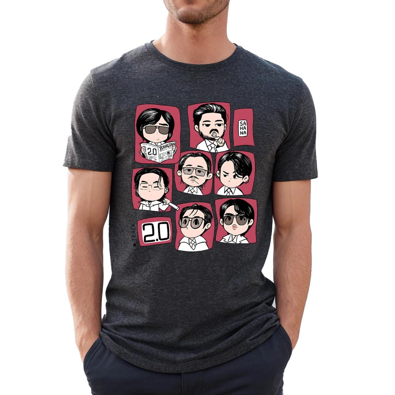BTShirt, K-Pop Cute Boys Band T-shirt 2026