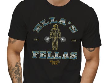 Ella's Fellas Club Shirt, Vintage Musik Fan T-Shirt