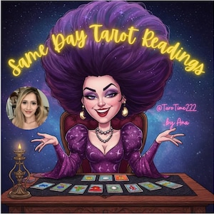 Same Day Tarot Reading - One Question In-Depth