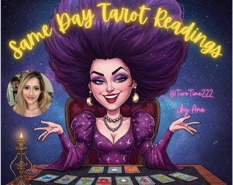 Same Day Tarot Reading - One Question In-Depth