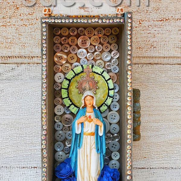 Beloved a sacred shrine religious iconography assemblage