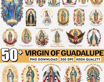 50+ Virgin Of Guadalupe Png Bundle, Mary Did You Know Png, Preppy Faith Png, Bible Verse Png, Nativity Scene Png Bundle, Religious Png