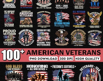 100+ American Veterans Png Bundle, USA Military Png, Best Military Png, America 250 Emblem Png, Land Of Free Png Bundle, Freedom Png