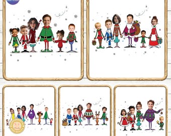 6+ Whoville Characters Png Bundle, Add Your Face Png, Christmas Decoration Png, Personalized Png, Santa Claus Png Bundle, Canva Photo Png