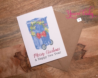 Christmas Card for Garbage Collector: Holiday Thank You