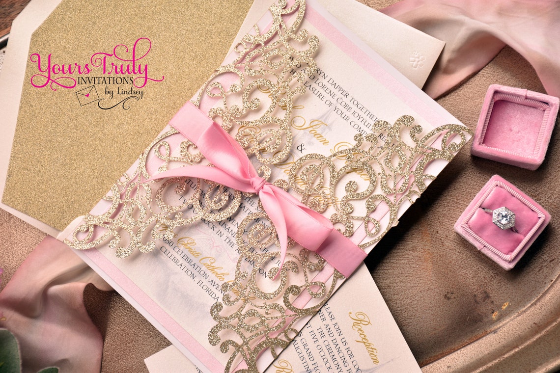 Castle Invitation Cinderella Invitation Fairytale - Etsy