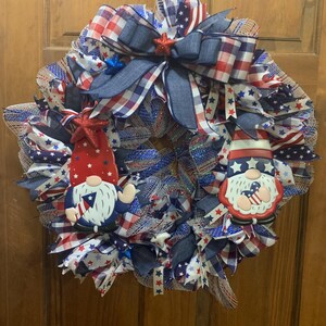 July 4th wreath