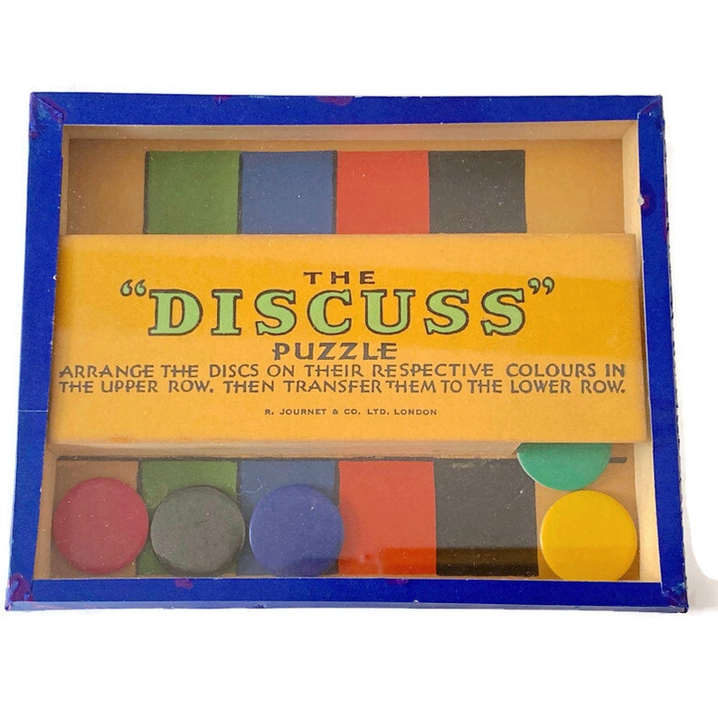 Vintage Dexterity Puzzles made in England, 1930s era, Price is for ONE Discuss