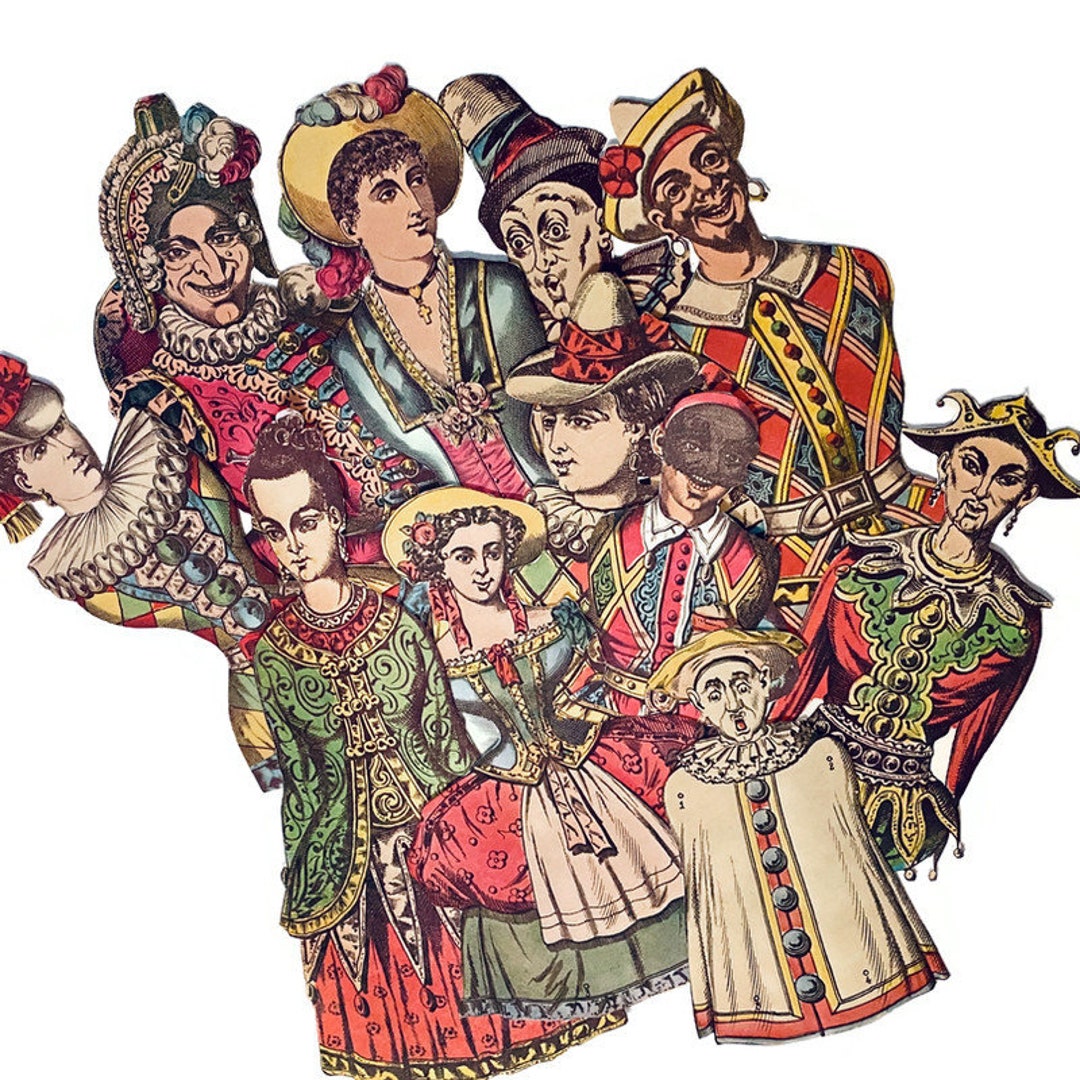 Antique-style French Jumping Jacks, Instructions Included, Easy to ...