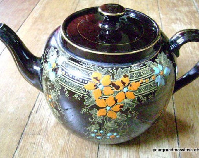 Vintage English Teapot Taft Company Made in England Etsy