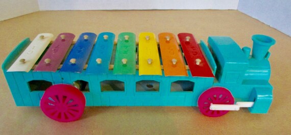 vintage toy xylophone