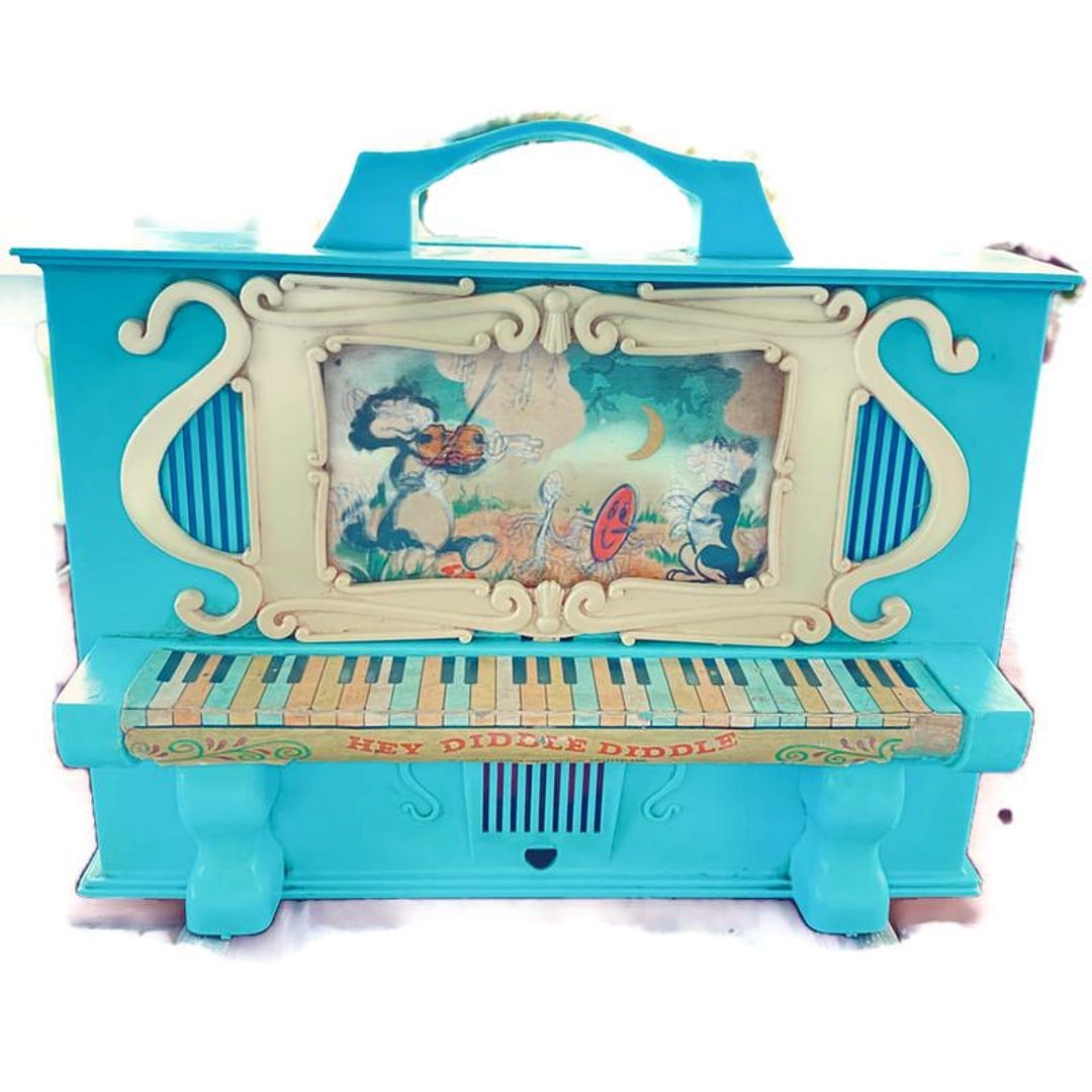 Hey Diddle Diddle Player Piano, Vintage Transogram Toys for Tots Toy ...