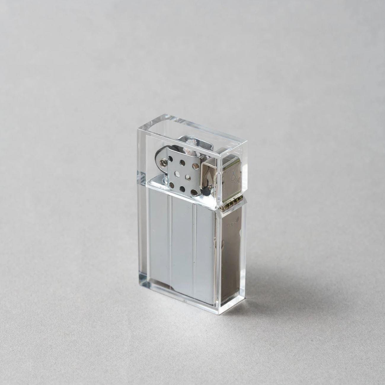 Clear Transparent Refillable Luxury Lighter - Premium Windproof