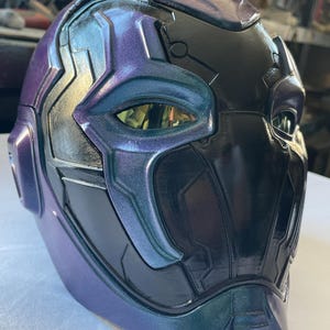 Blue Beetle helmet