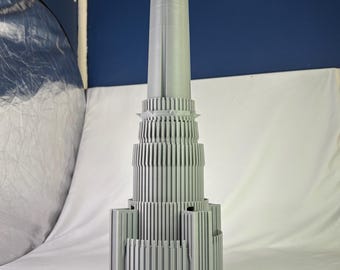 3D-geprint diorama Toren van Barad-dûr