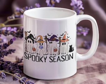 Spooky Season Ghost Coffee Mug